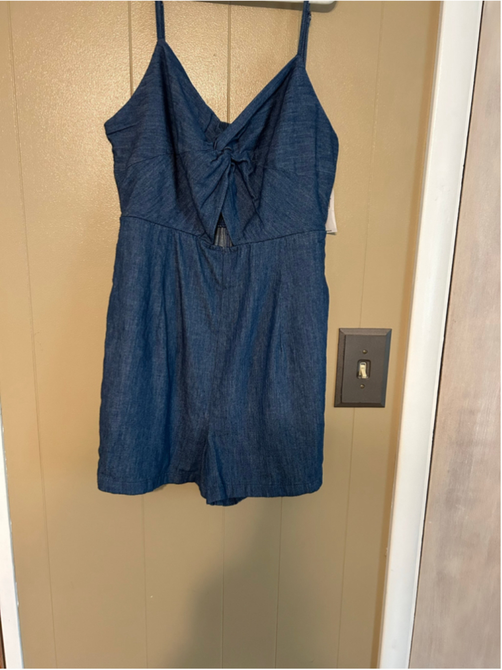 Old Navy Women's Denim Romper Shorts Size S